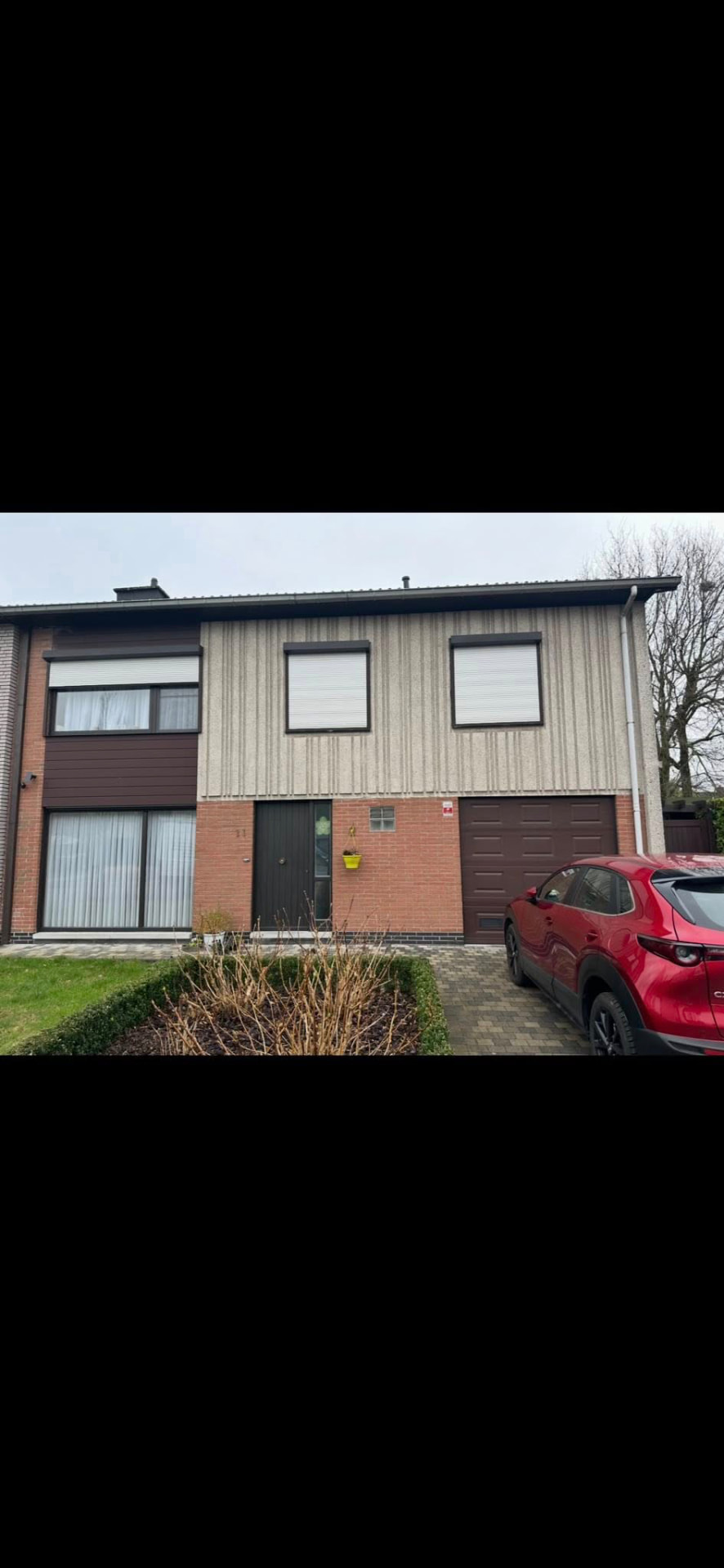 Gevelrenovatie woning: voor en na - Voor