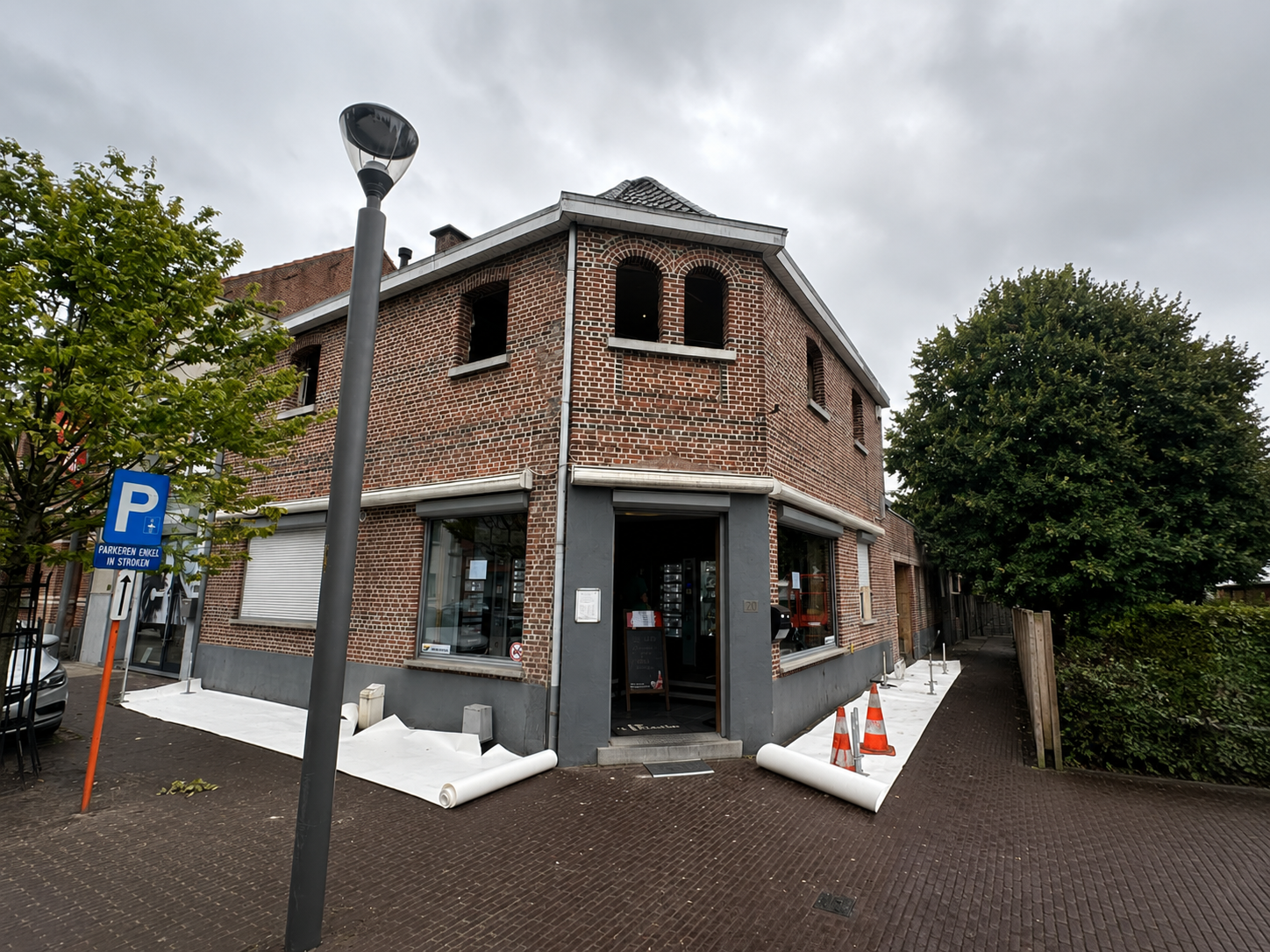 Gevelrenovatie met buitenisolatie - Voor
