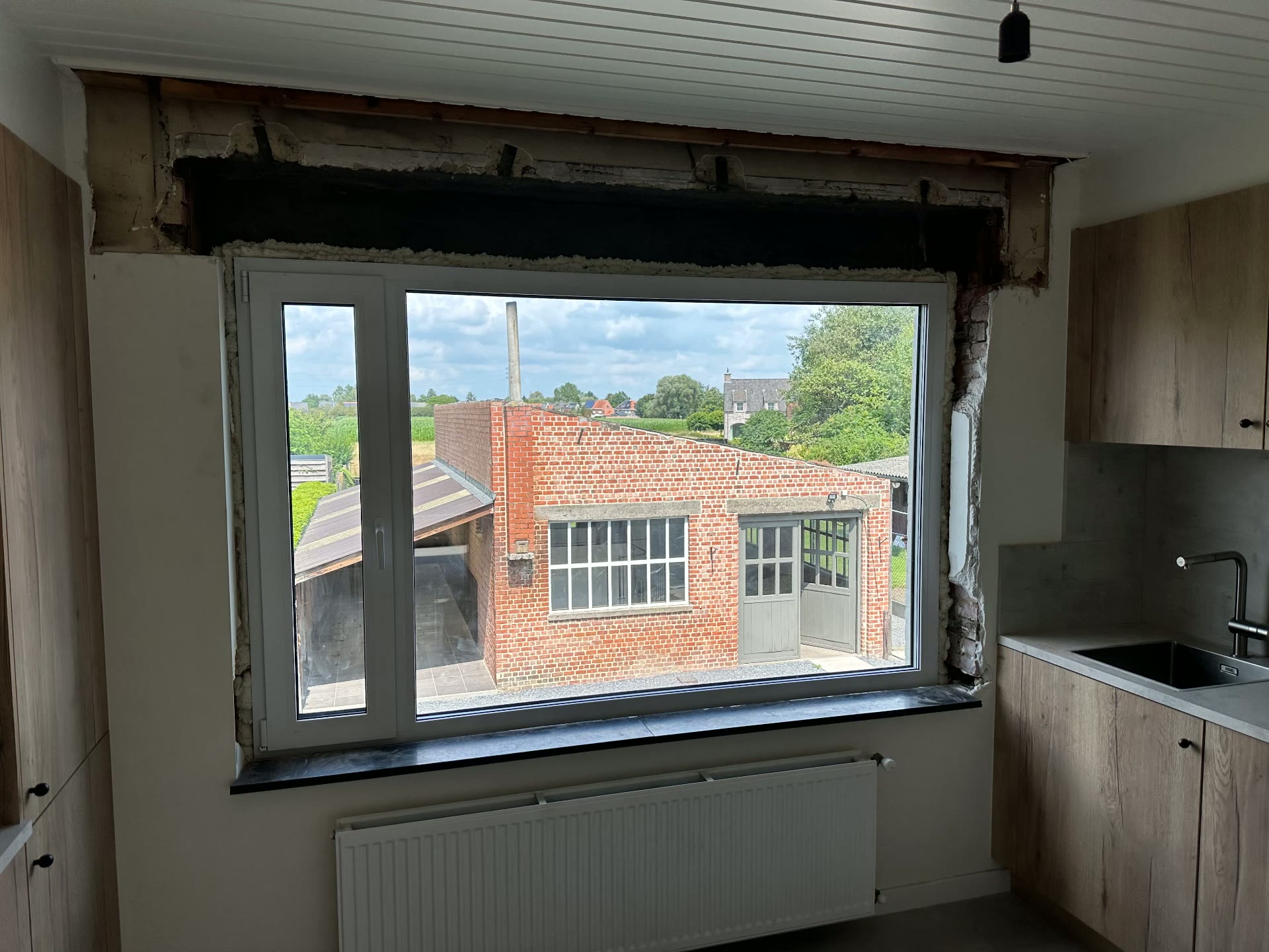 Nieuwe ramen plaatsen in bestaande woning - Keuken